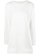 Mm6 Maison Margiela Cut-out Detail Sweater - White