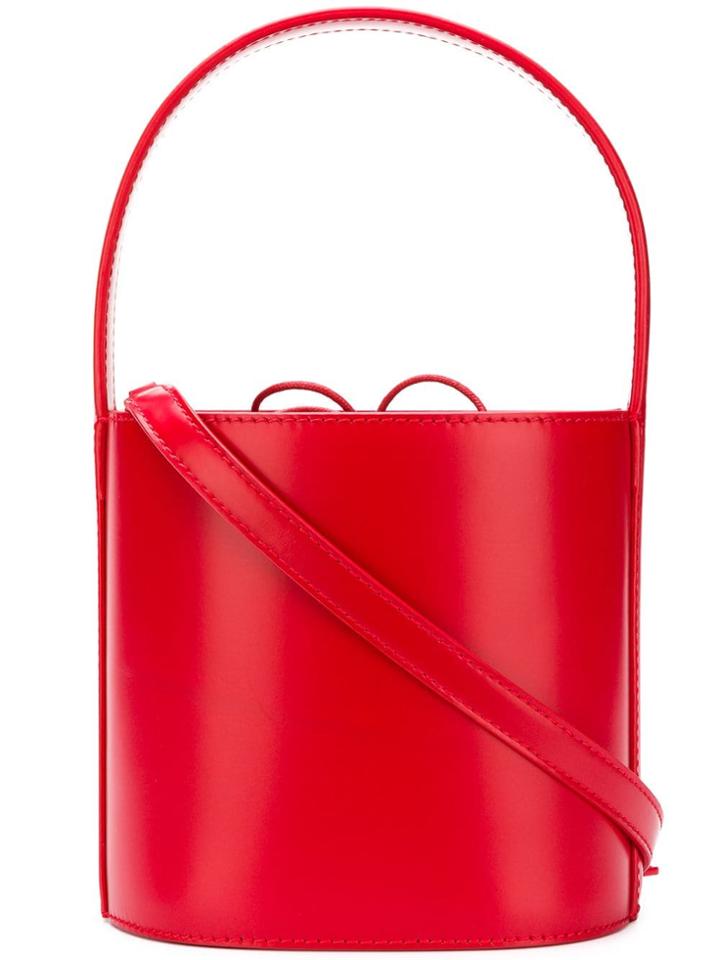 Staud Bisset Bucket Bag - Red