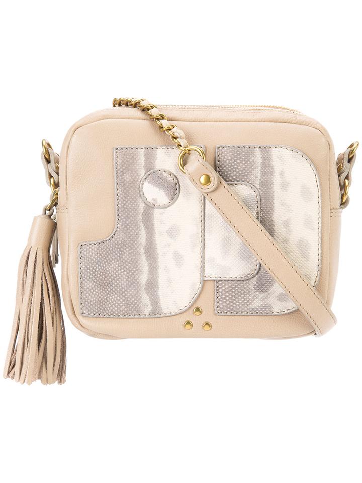 Jérôme Dreyfuss Pascale Crossbody Bag, Women's, Nude/neutrals, Leather