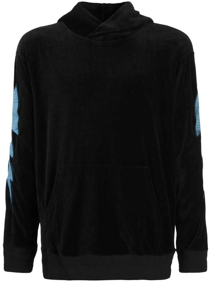 Maison Mihara Yasuhiro Printed Long Sleeved Hoodie - Black