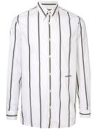 Calvin Klein 205w39nyc Striped Shirt - White