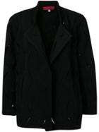 Di Liborio Deconstructed Belted Coat - Black