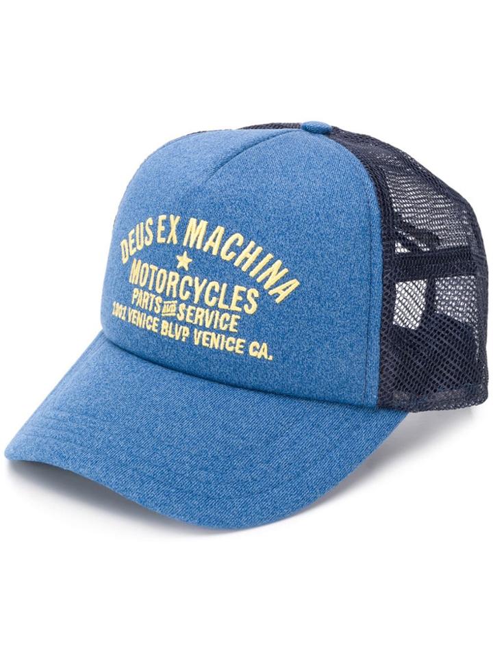 Deus Ex Machina Venice Trucker Cap - Blue