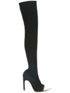 Givenchy Colour Block Over-the-knee Boots - Black