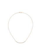 Wouters & Hendrix Gold Champagne Diamond Pavé Necklace, Women's, Metallic