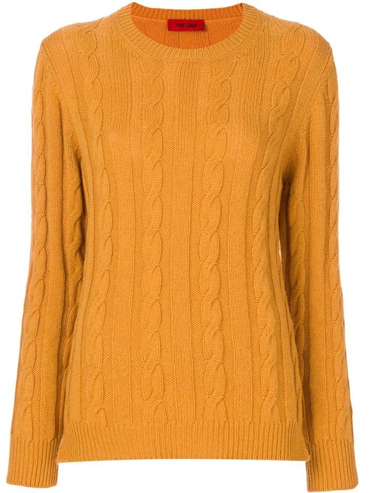 The Gigi Crew Neck Jumper - Yellow
