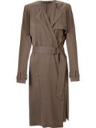 Andrea Marques Open Front Trench Coat