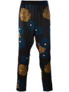 Msgm Floral Print Track Pants