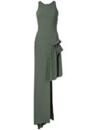 A.f.vandevorst - Asymmetric Hem Dress - Women - Polyamide/spandex/elastane - M, Women's, Black, Polyamide/spandex/elastane