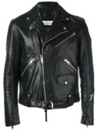 Golden Goose Deluxe Brand Golden Biker Jacket, Men's, Size: Xl, Black, Cotton/calf Leather/viscose