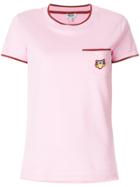 Kenzo Patch Pocket T-shirt - Pink & Purple