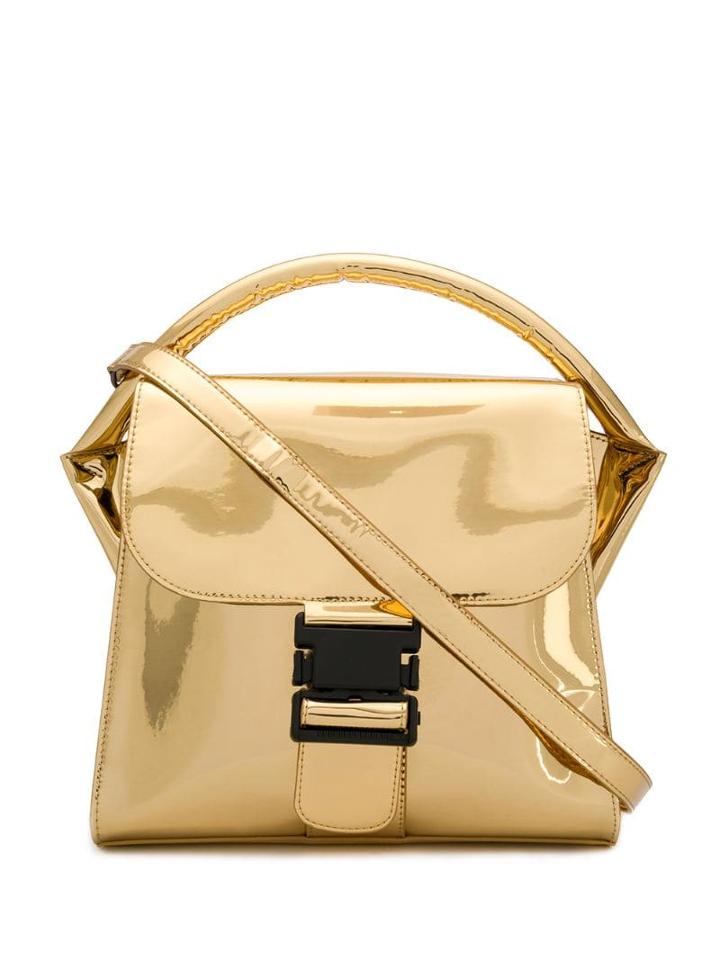 Zucca Metallic Tote - Gold
