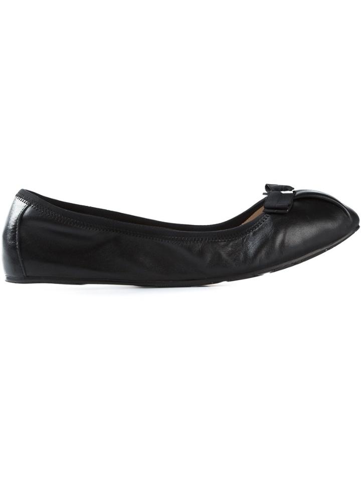 Salvatore Ferragamo My Joy Ballerina Shoes - Black