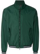 Moncler High Neck Bomber Jacket - Green