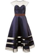 Sachin & Babi Joanna Flared Dress - Blue