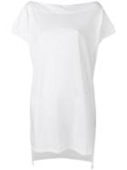 Long High Low Hem Snake Print T-shirt - Women - Cotton - One Size, White, Cotton, Vivienne Westwood Red Label