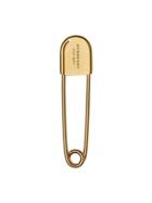 Burberry Brass Oversized Kilt Pin - Metallic