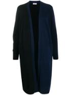 Mrz Two-tone Cardi-coat - Black
