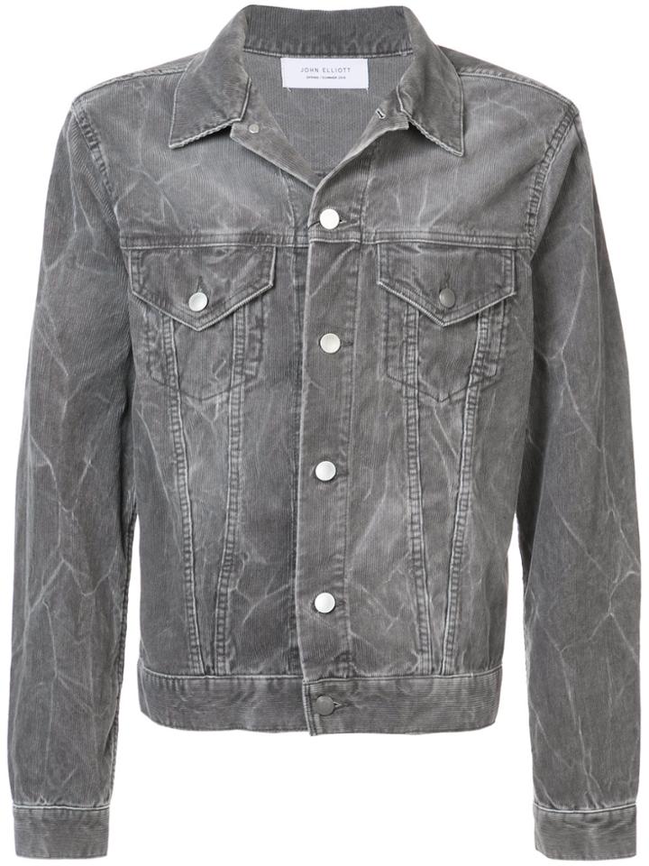John Elliott Faded Jacket - Grey