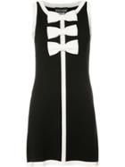Boutique Moschino Bow Tie Mini Dress - Black
