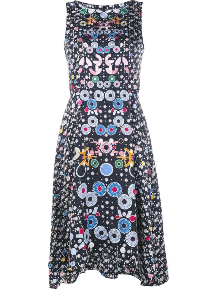 Peter Pilotto Floral Print Trapeze Dress