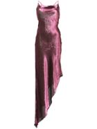 Juan Carlos Obando Asymmetric Dress - Pink & Purple