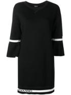 Ermanno Ermanno Logo Detail Dress - Black