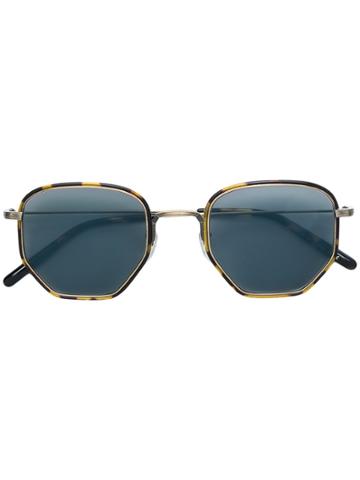 Oliver Peoples Vintage Geometric Sunglasses - Metallic