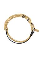 Hues Mini Cuff Mix Wrap Bracelet - Metallic