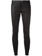 Versace Cropped Trousers - Black
