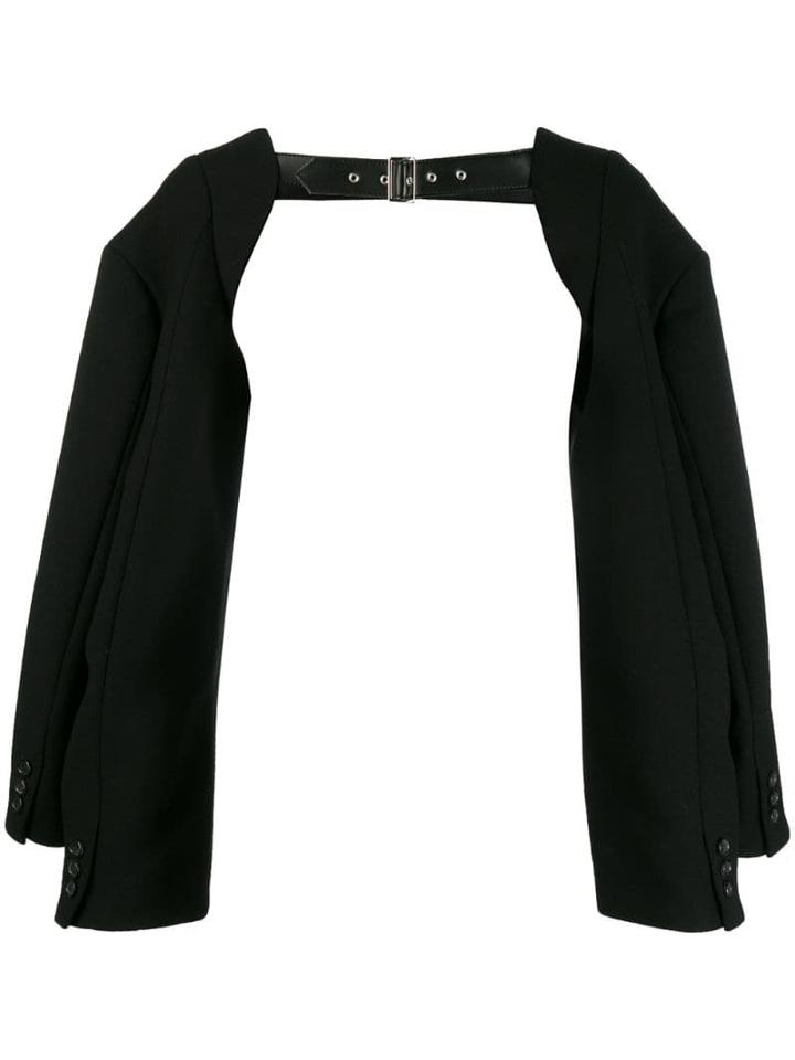 Comme Des Garçons Double Sleeve Cape - Black