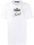 Dolce & Gabbana King T-shirt - White