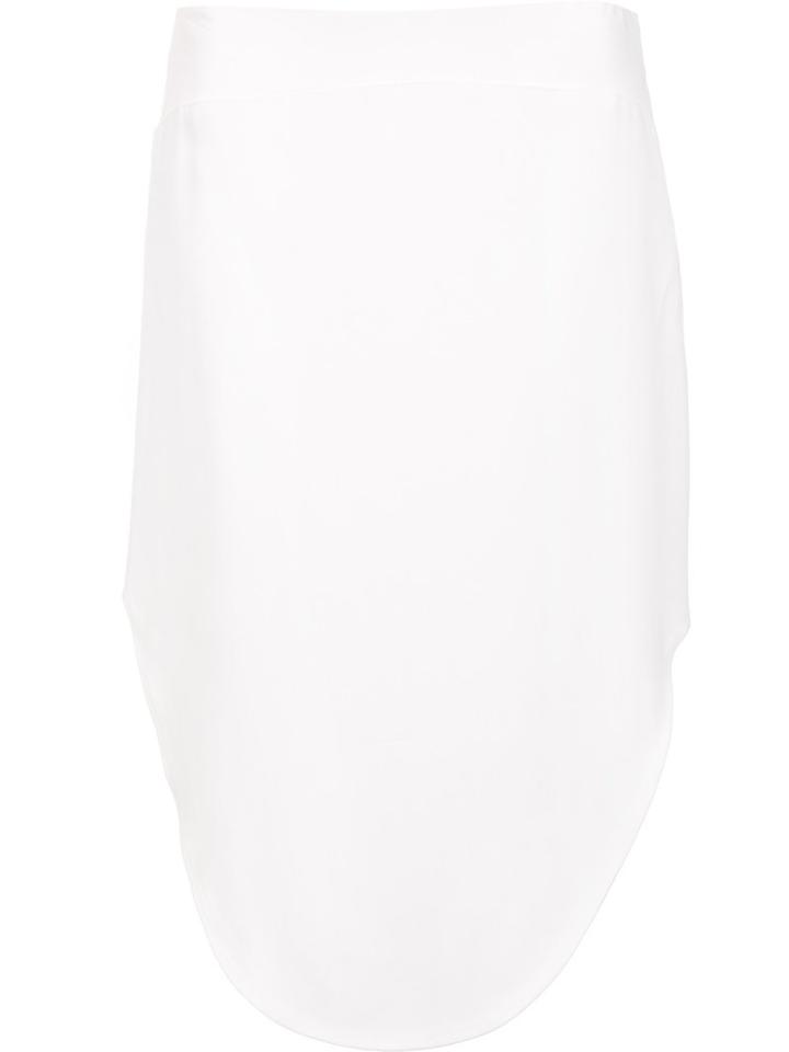 Maiyet 'arc' Skirt, Women's, Size: 4, White, Spandex/elastane/acetate/viscose