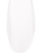 Maiyet 'arc' Skirt, Women's, Size: 4, White, Spandex/elastane/acetate/viscose