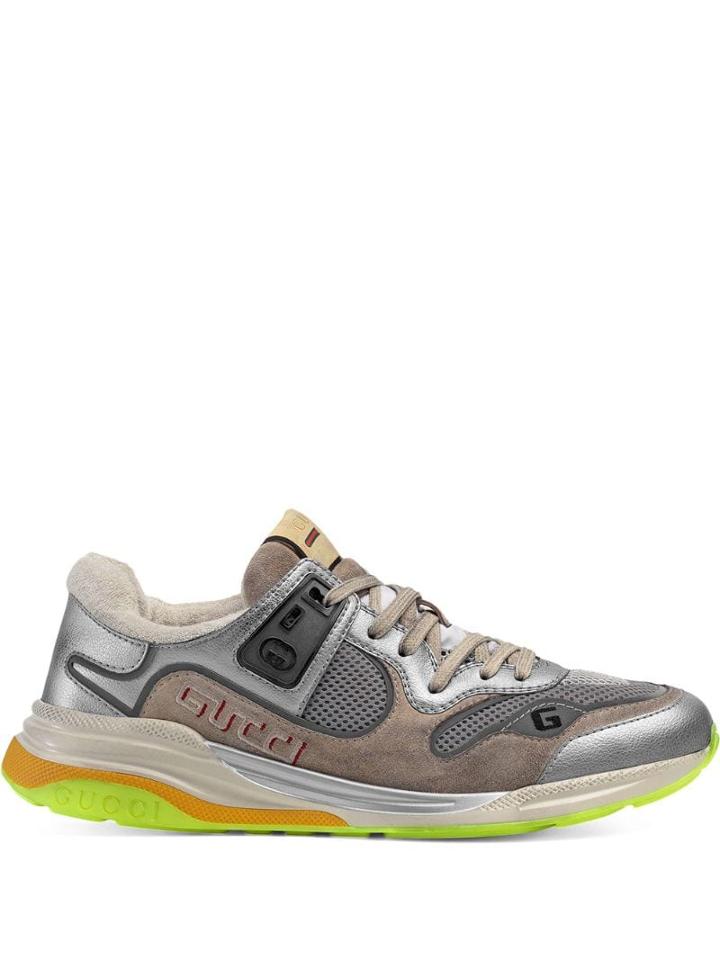Gucci Ultrapace Sneakers - Silver