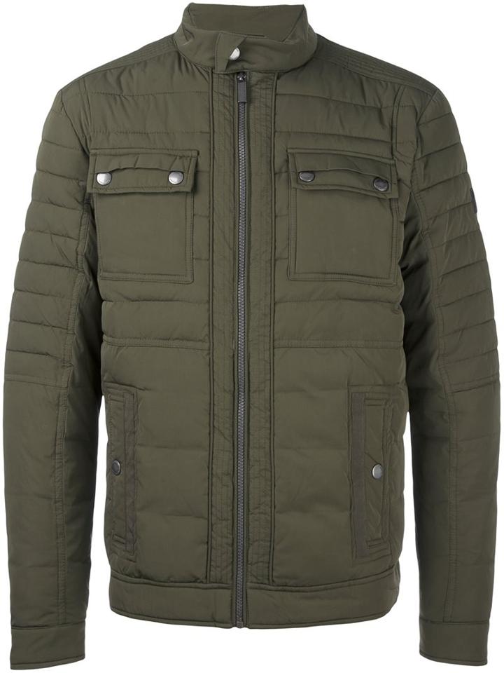 Calvin Klein Jeans Quilted Multi-pocket Jacket
