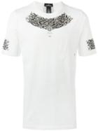 Stone Island Shadow Project Chest Pocket Printed T-shirt, Men's, Size: Medium, White, Cotton