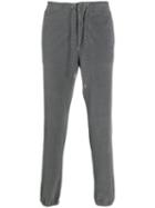 Z Zegna Drawstring Corduroy Trousers - Grey