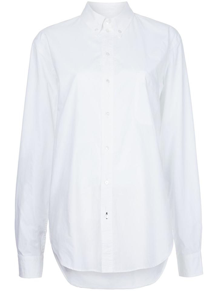 Bassike Oversized Classic Shirt - White