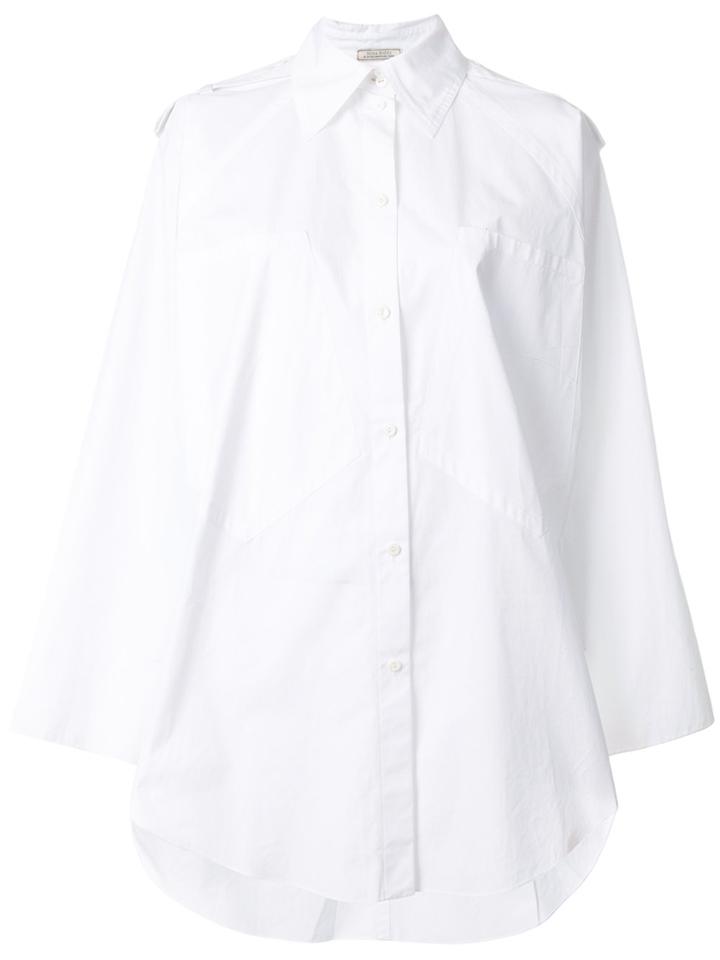 Nina Ricci Oversized Boxy Shirt - White