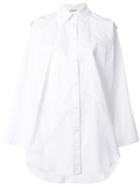 Nina Ricci Oversized Boxy Shirt - White