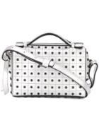 Tod's - Studded Shoulder Bag - Women - Calf Leather - One Size, Grey, Calf Leather