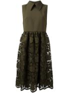 No21 Pointed Collar Dress