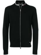 Dsquared2 Zip-up Logo Cardigan - Black