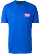 Call Me 917 Stamped 917 T-shirt - Blue