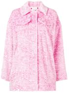 Vivetta Hayez Textured Jacket - Pink & Purple