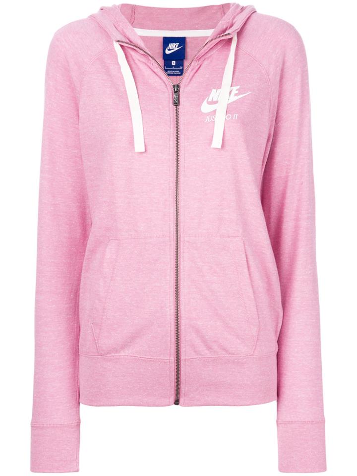 Nike Zip Hoodie - Pink & Purple