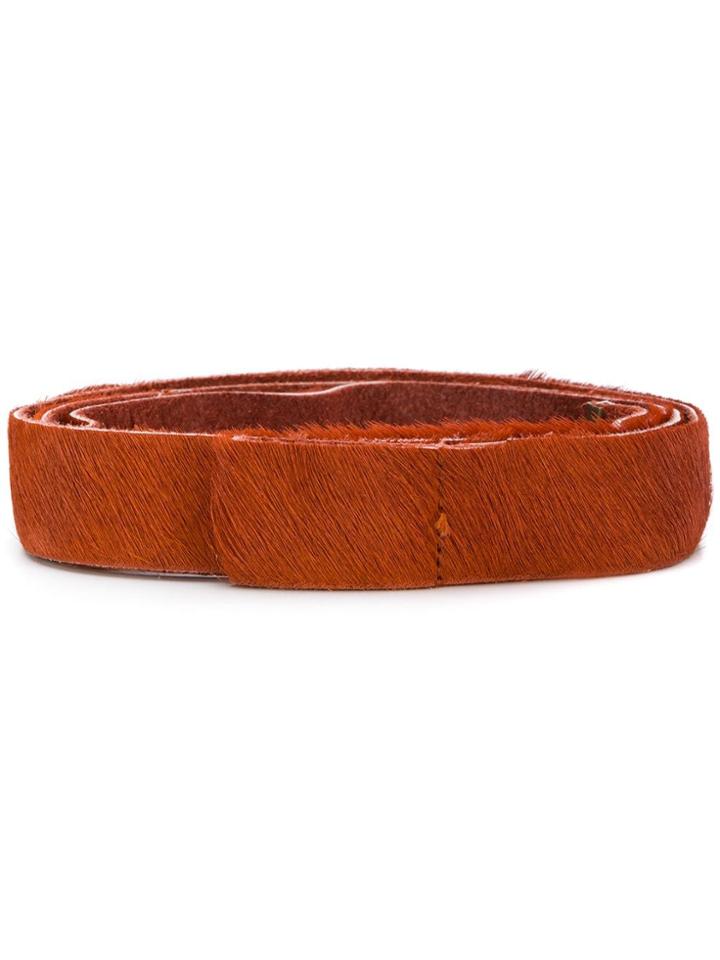 Forte Forte Front Fastened Belt - Yellow & Orange