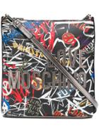 Love Moschino Printed Logo Shoulder Bag - Multicolour