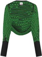 Opening Ceremony Umd X Opening Ceremony Shrug Cardigan, Women's, Black, Merino
